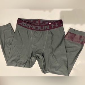 Boys Under Armour Heatgear Athletic Leggings